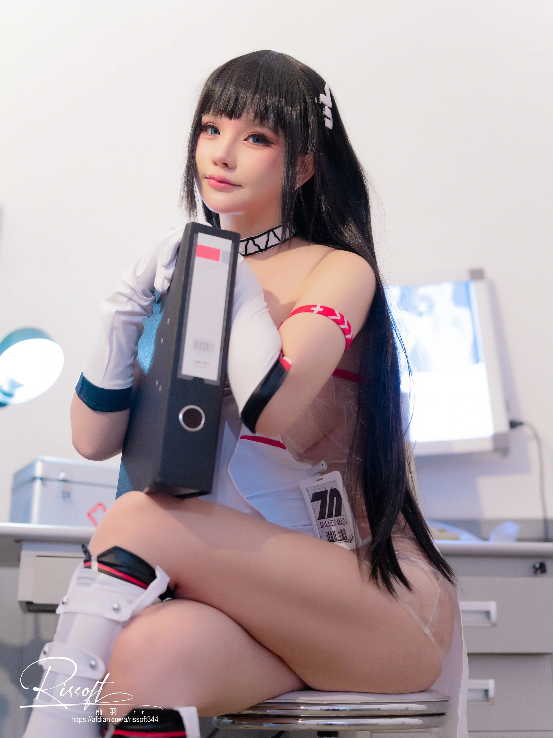 前羽_rr – NO.039 調月リオ Nurse .ver - ブルーアーカイブ 2